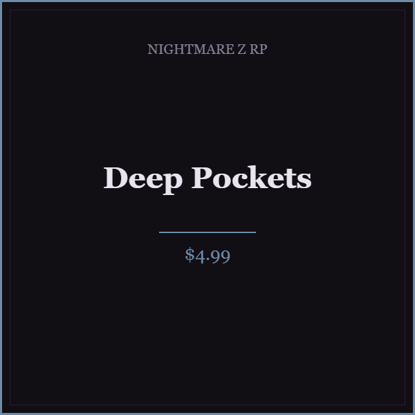 Deep Pockets