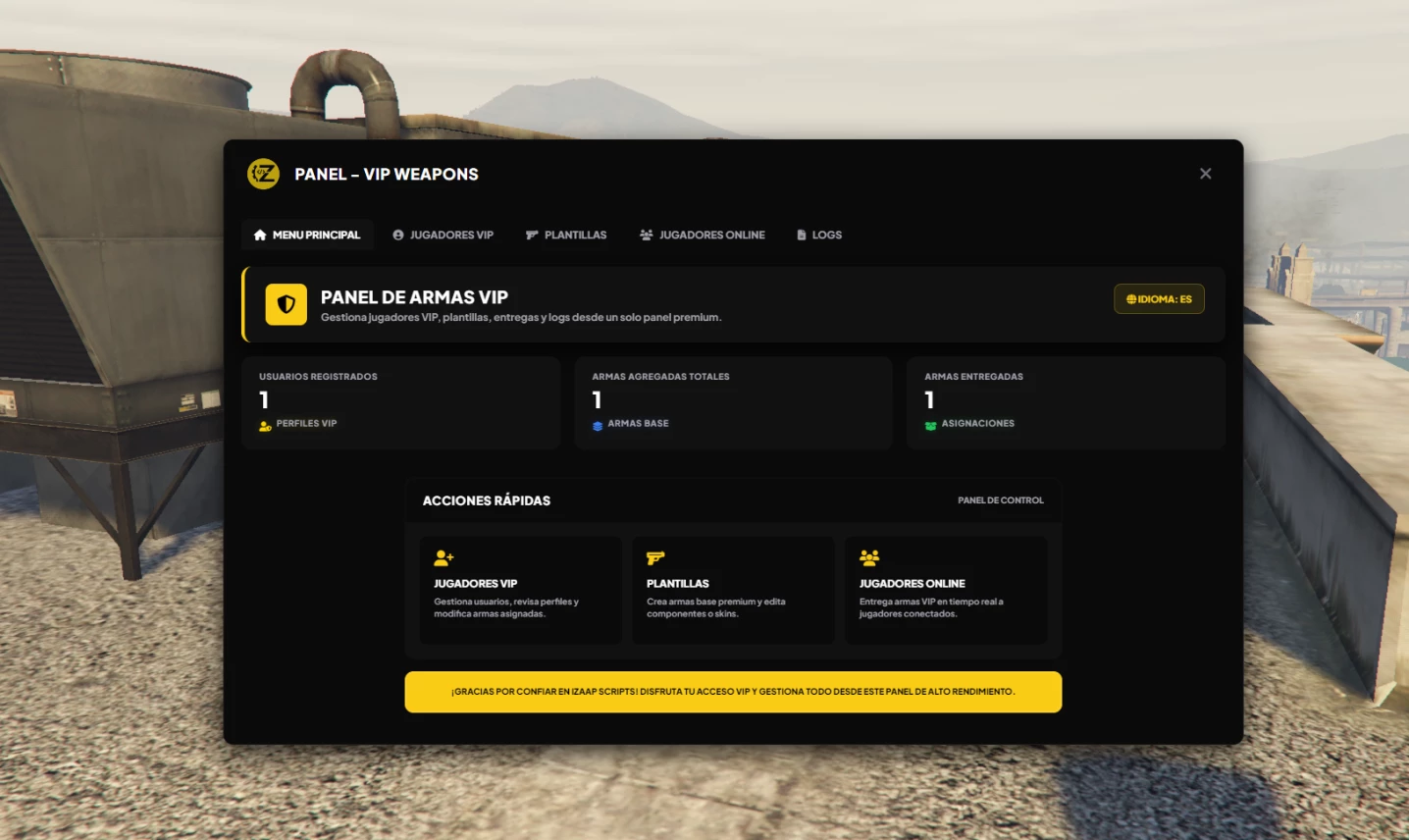 Vip Weapons V2 Screenshot 3