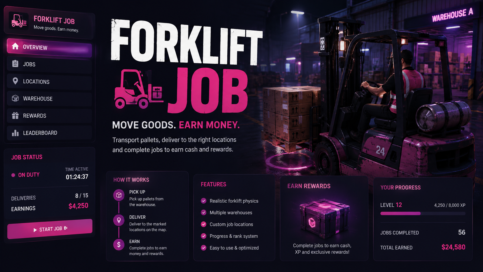 Forklift Job