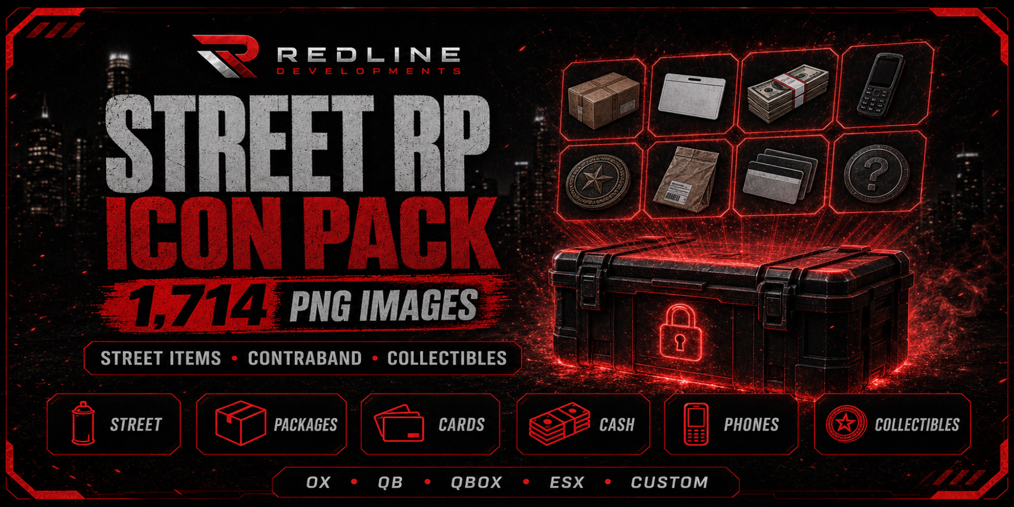 Street RP Inventory Icon Pack