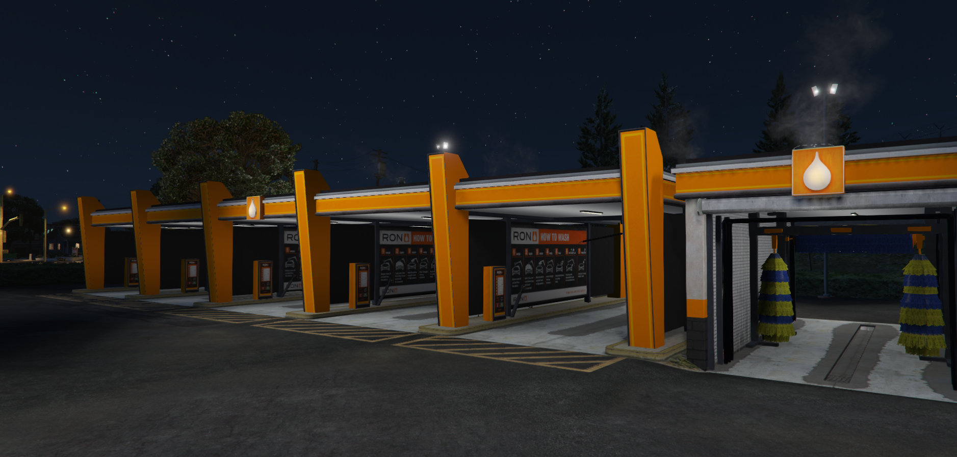 Ron Gas Station + Coffee + Car Wash Business + Buy/sell store included - Paleto