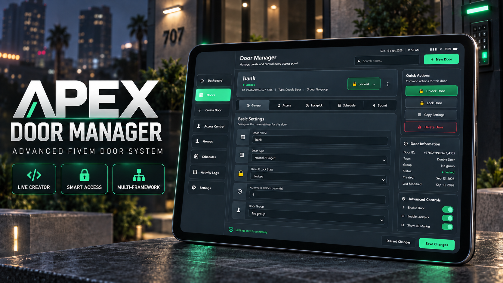 APEX Door Manager