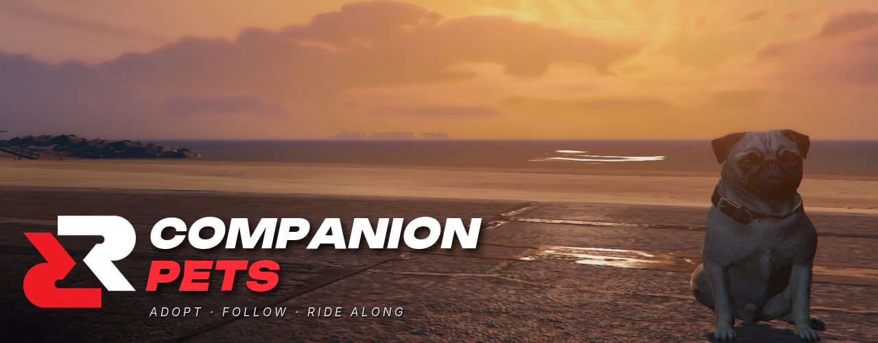 Companion Pets — Adopt, Follow & Ride Along for FiveM (Qbox / QBCore)
