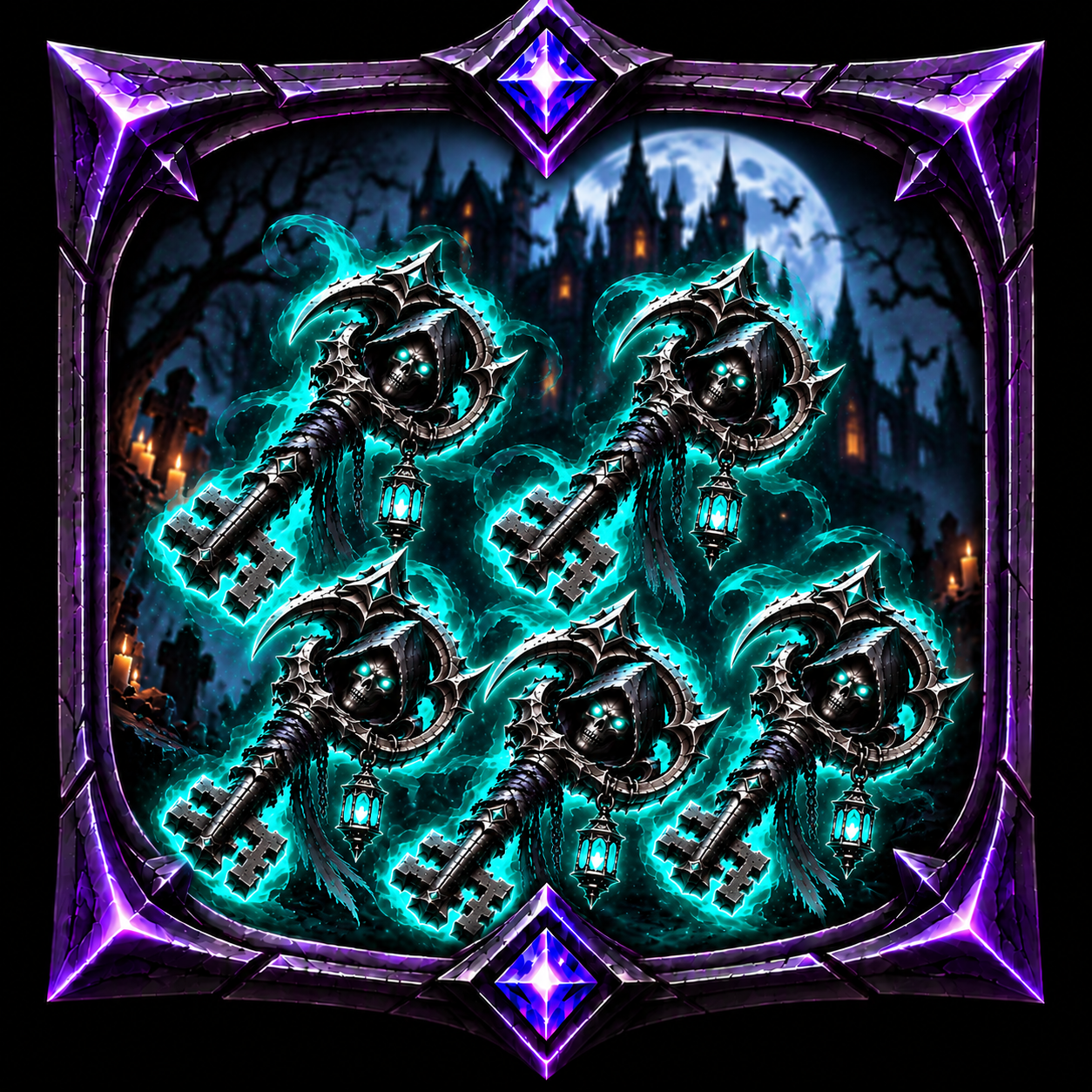 5 Spooky Crate Keys (+ 2 free)