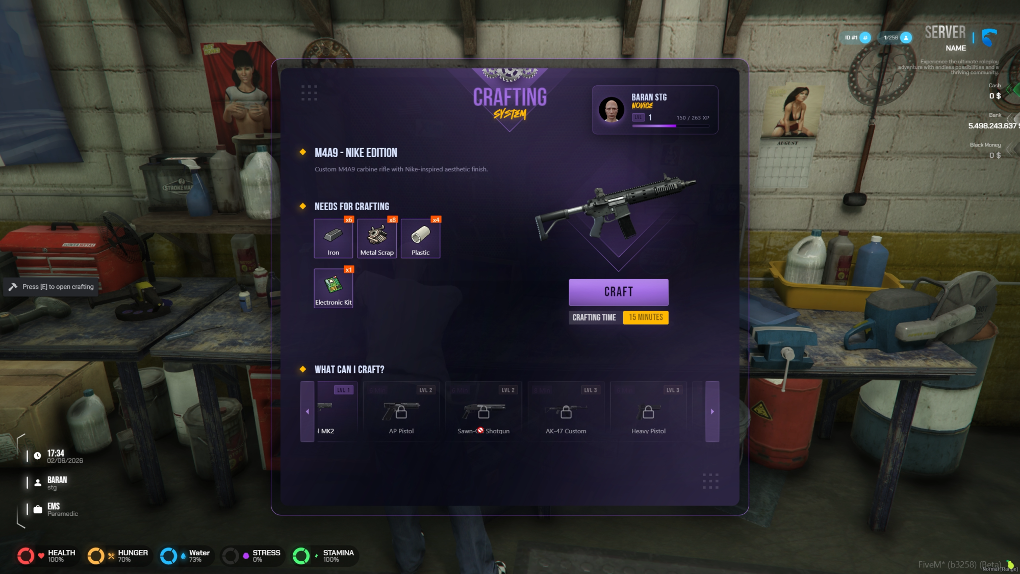 Crafting System - Image undefined