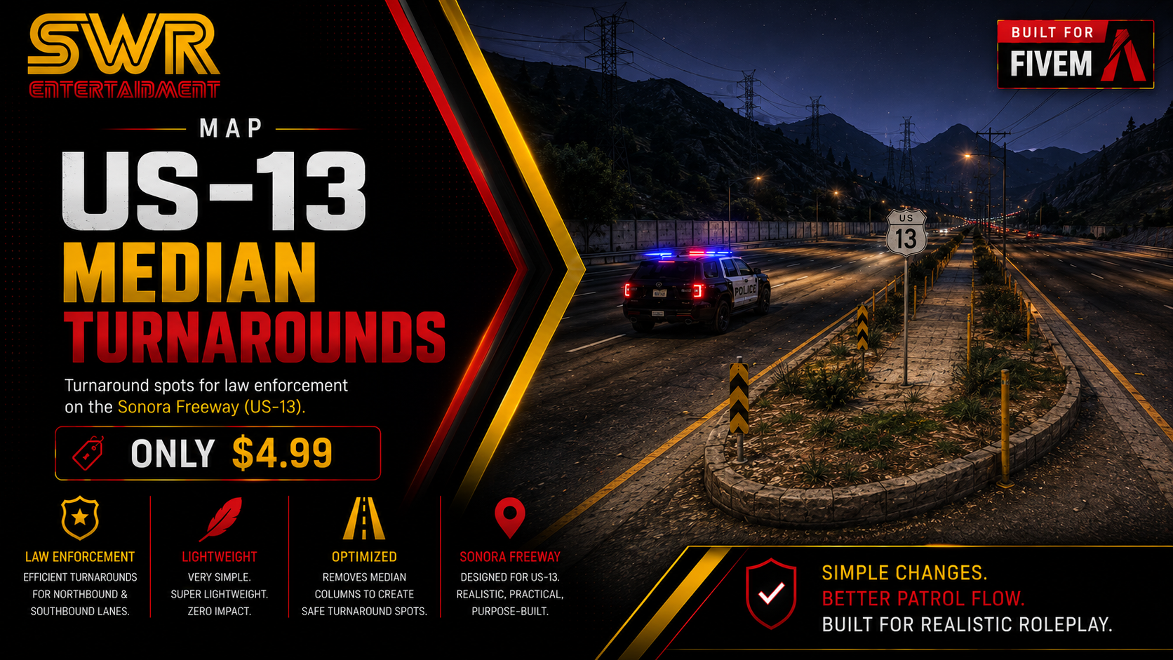 US-13  Turn Arounds