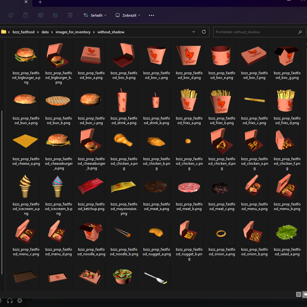 20x Custom fast food + burgershot