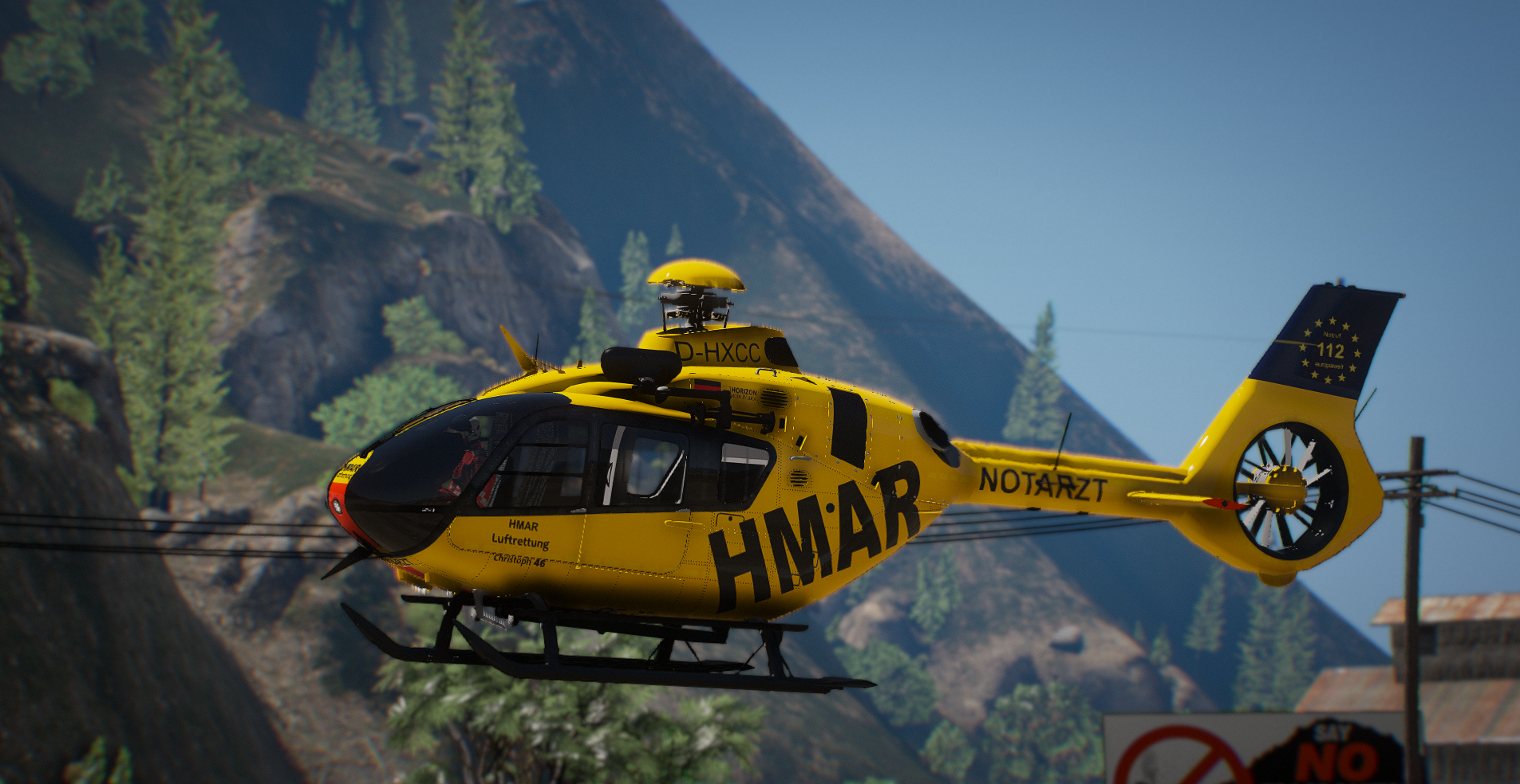 HM HeliPanel Pack - H135