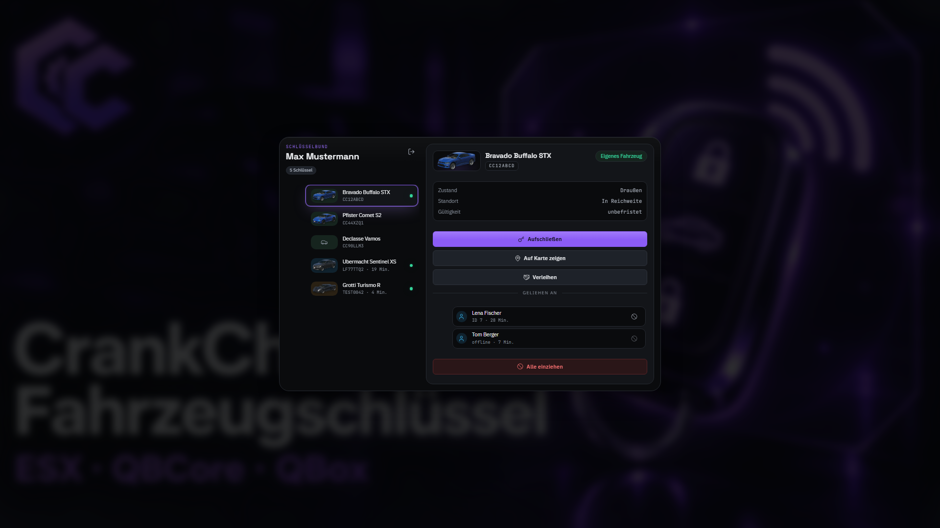 CrankChaos Fahrzeugschlüssel – Bild 3