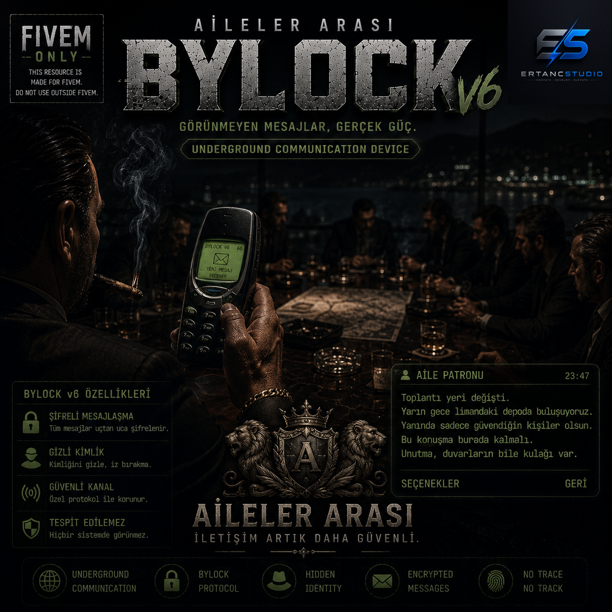 BYLOCK V6 - Underground Communication Device