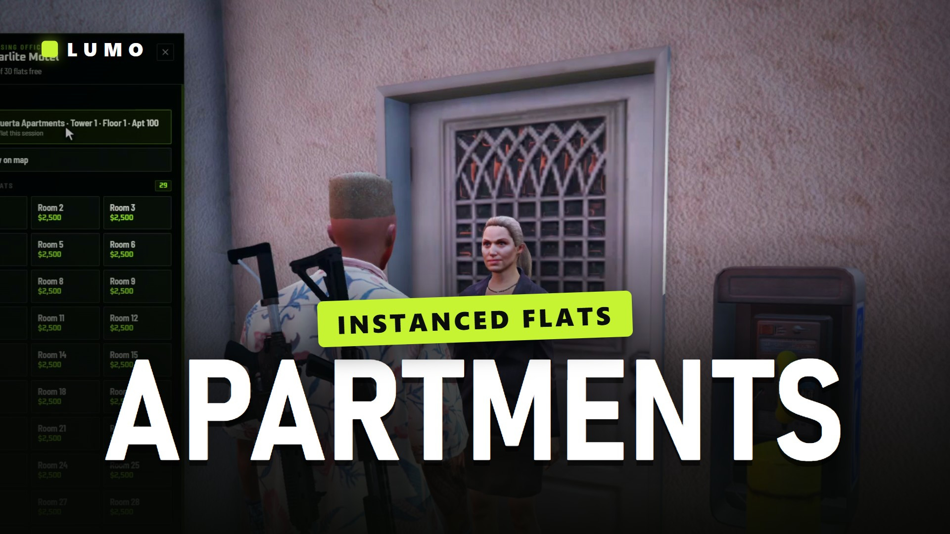 ​Lumo Apartments — Instanced & Walk-in Apartments (Escrow)