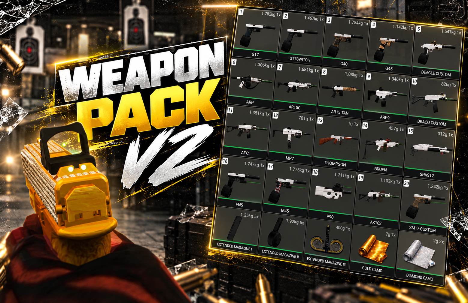 VVS GUNS V2 - Weapon Pack