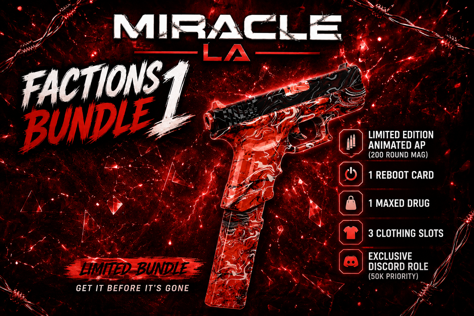 Miracle LA Faction AP Bundle #1