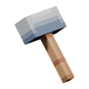 Wooden Mallet — cosmetic Furniture - Dino Cats Fossils item on the NovaVoid Cat Civilization Minecraft server