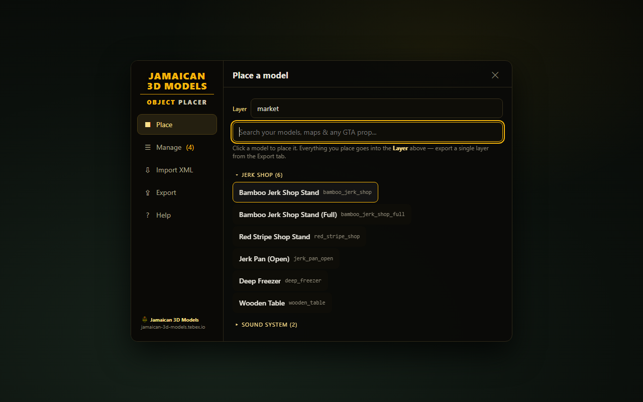J3DM Object Placer — Synced In-Game Prop Placer with ymap Import/Export