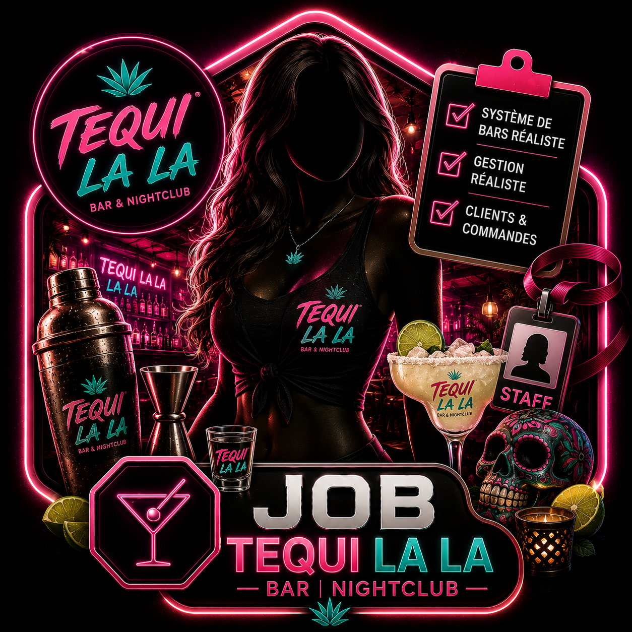 FiveM ESX & OX | Ultimate Tequi-la-la Job System