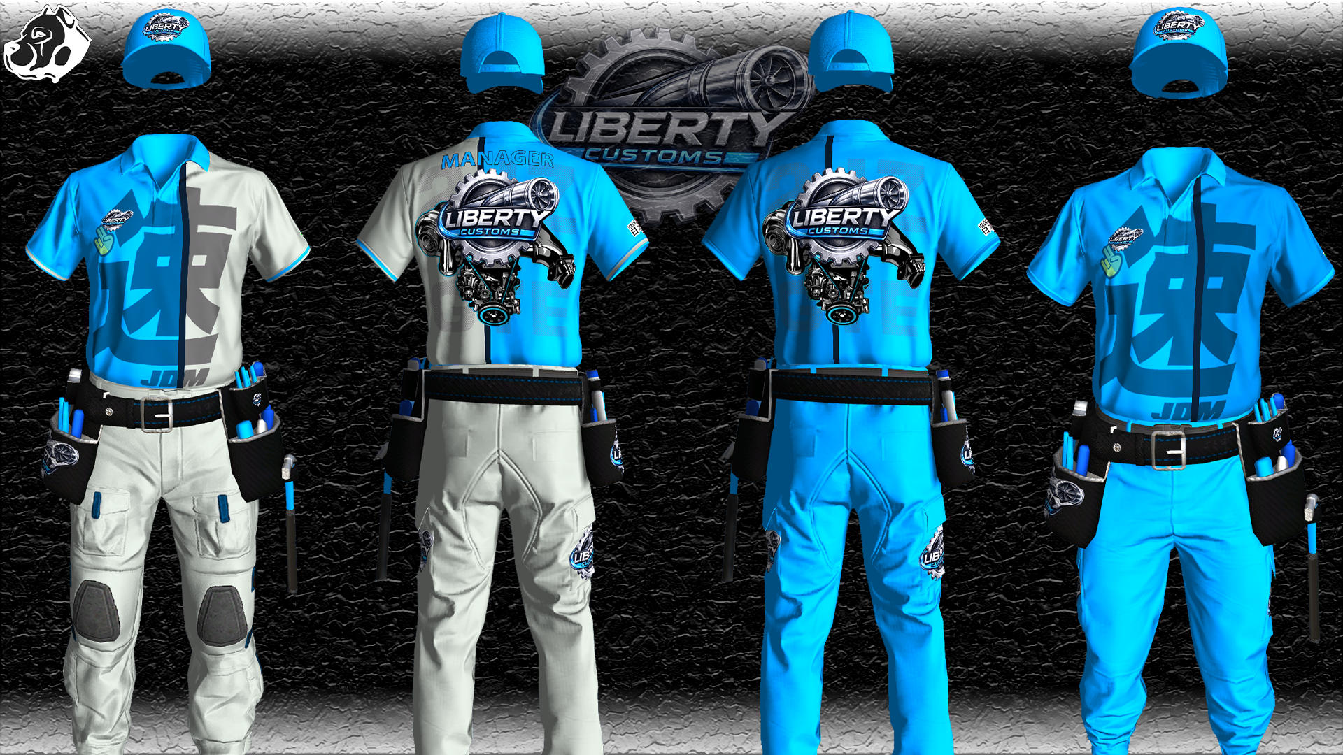 Liberty Customs JDM 2 | FiveM Mechanic Clothing