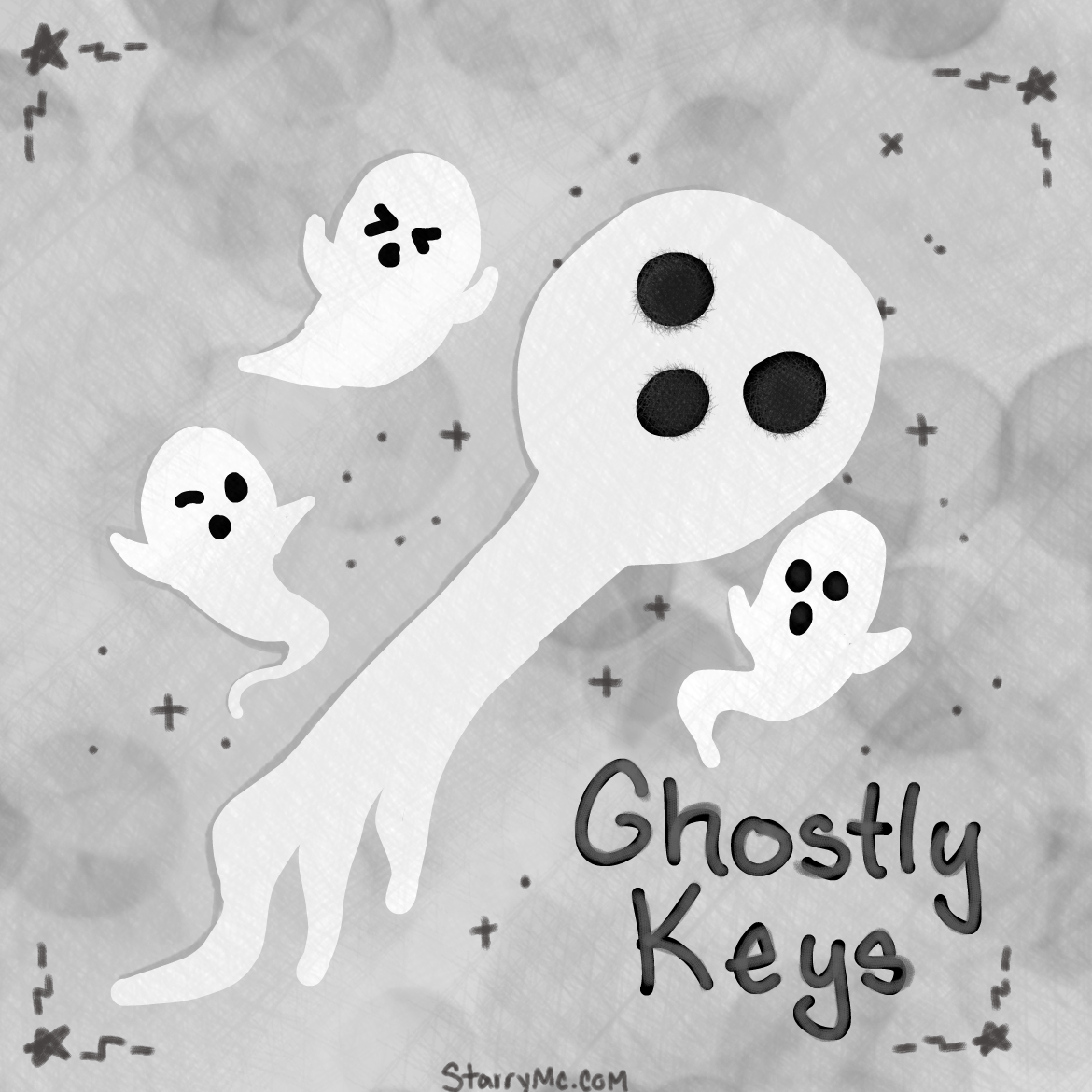 👻 Ghostly Keys (x2)