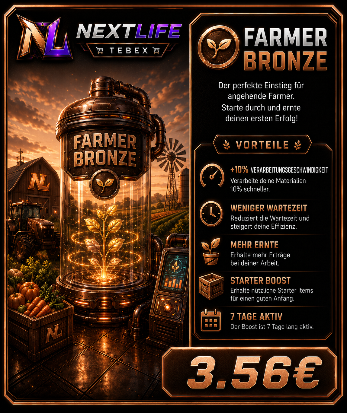 🌱 Farmer Bronze