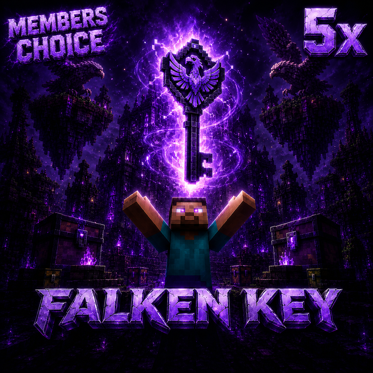｢𝟱⨯｣ Falken-Key