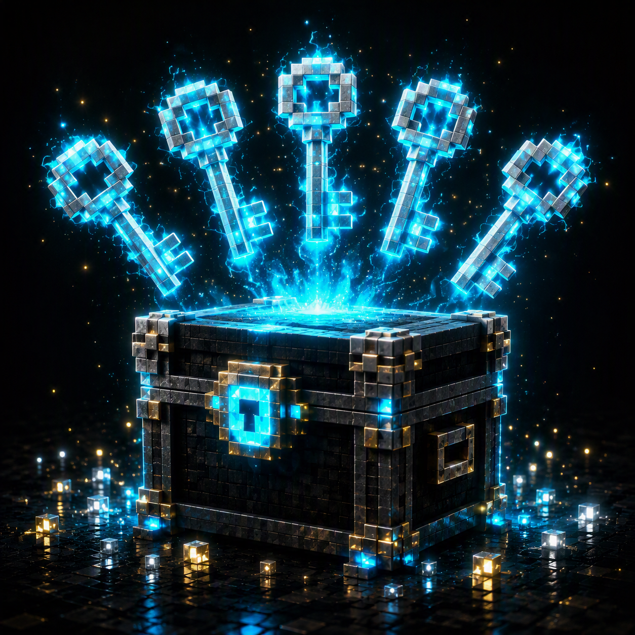 5x Kunci Iron Crate | Paket Hemat Mulai Aja Dulu!