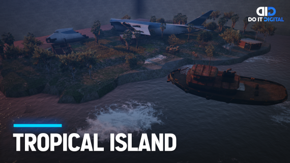 Tropical Island Map / Arena