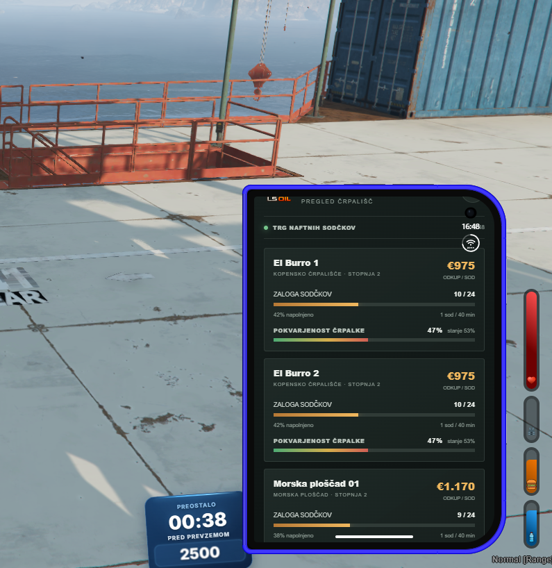 LS OIL — Oil Business & Delivery System for ESX