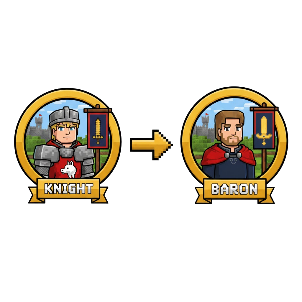 Knight To Baron Upgrade