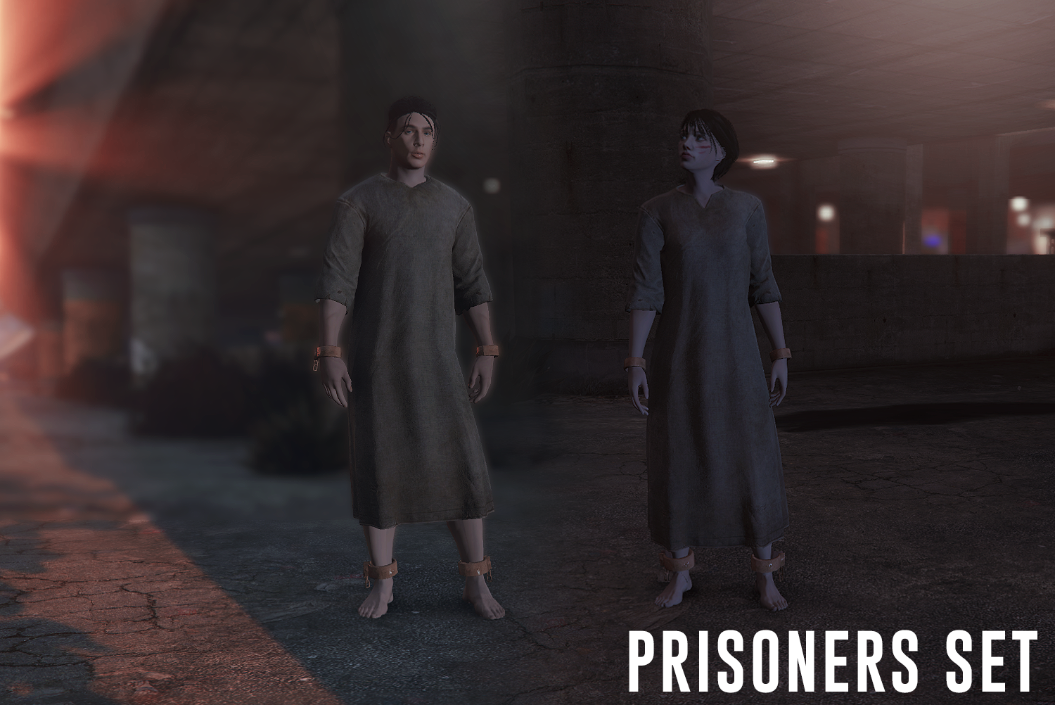 PRISONER SET - 6 COLOR VARIATIONS