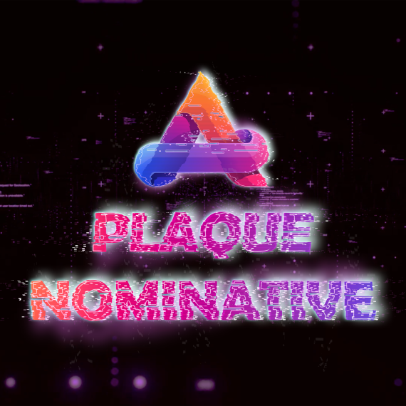 PLAQUE NOMINATIVE