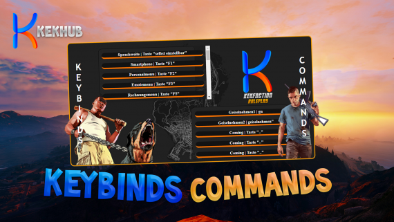 Keybinds and Commands UI | ESCROWED