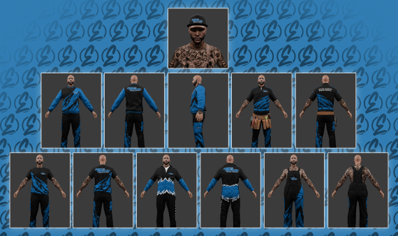 Auto Exotic Mechanic Clothes Pack ( Male & Female )