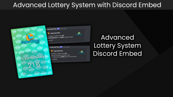 Advanced Lottery System with Discord Embed [QBCore]