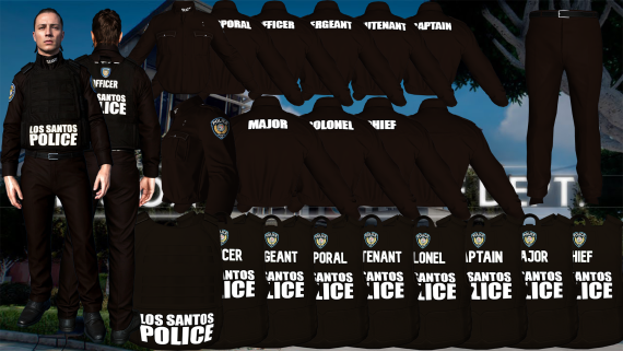 LSPD Shirts With Polar [M+F]