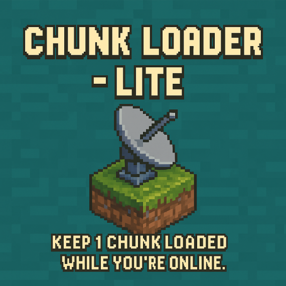 🟢 Chunk Loader – Lite (1 Loaded Chunk)