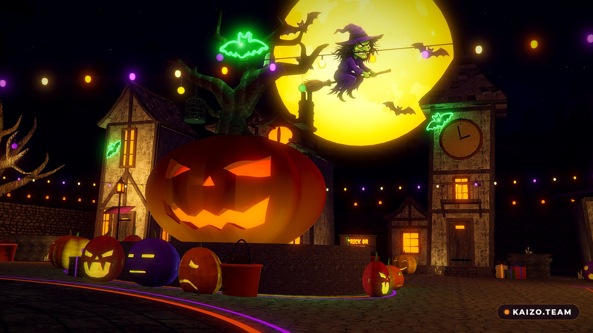 FiveM Halloween Spawn Point Map — Pumpkin Plaza