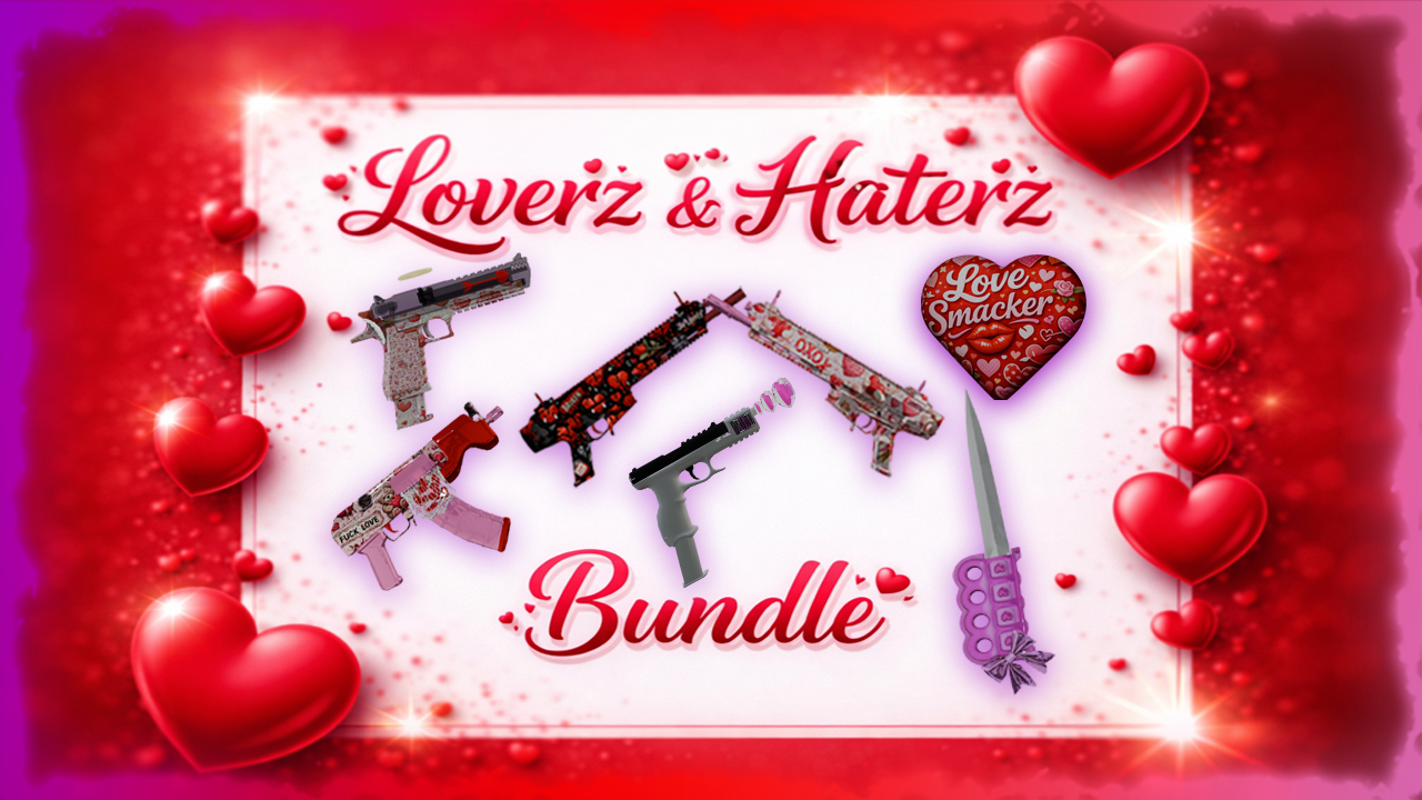 Loverz & Haterz Weapon Bundle