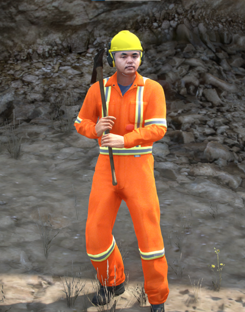MP Male & MP Female Miner Outfit