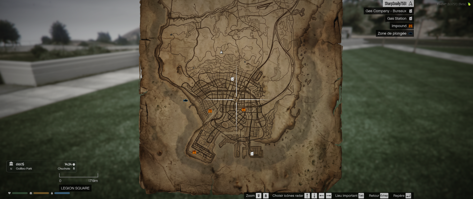 Survival Minimap