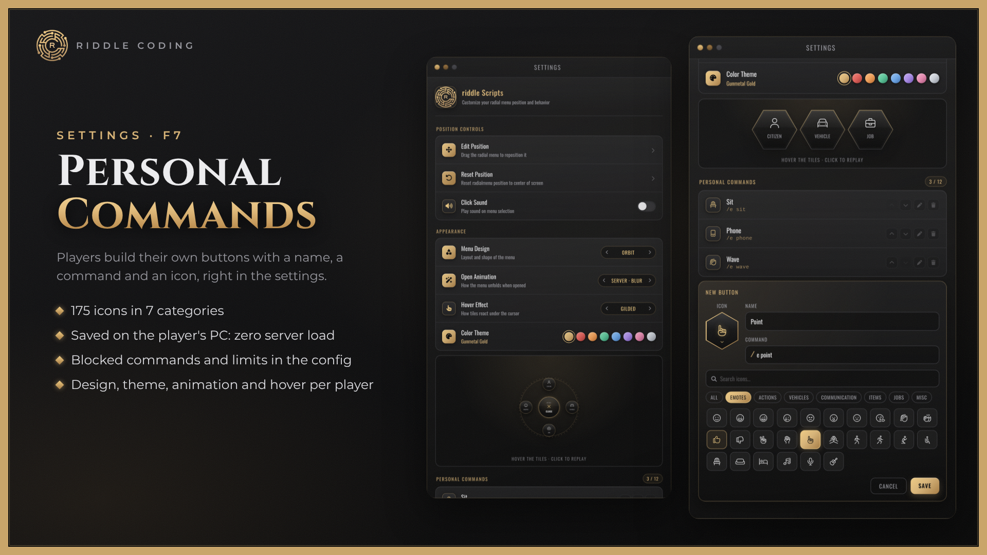 Riddle Radial Menu V2