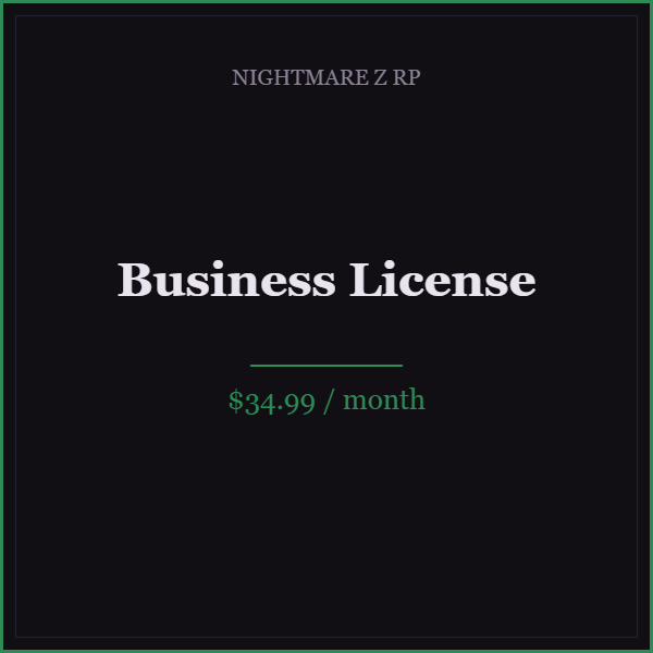 Business License