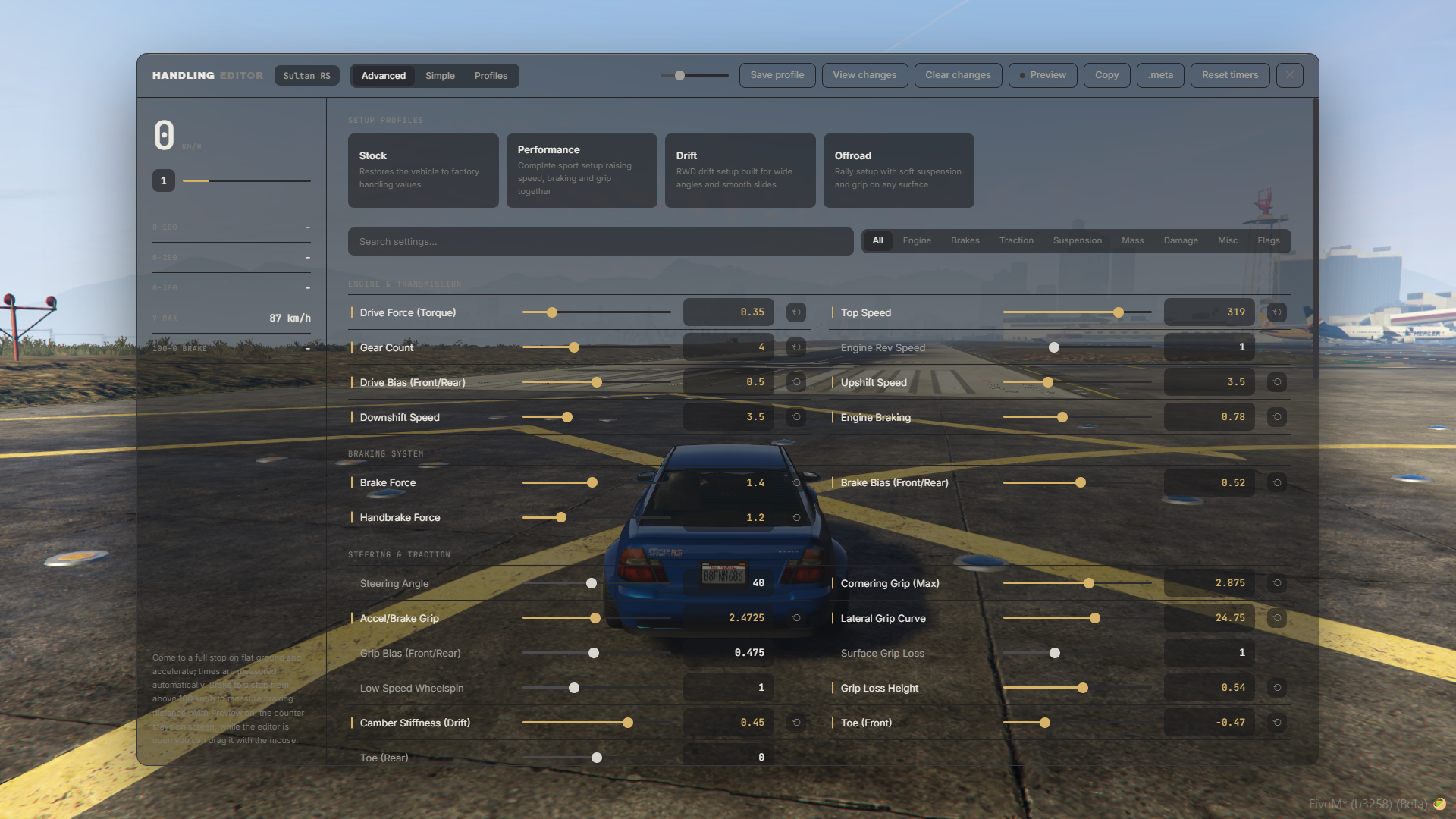Handling Editor