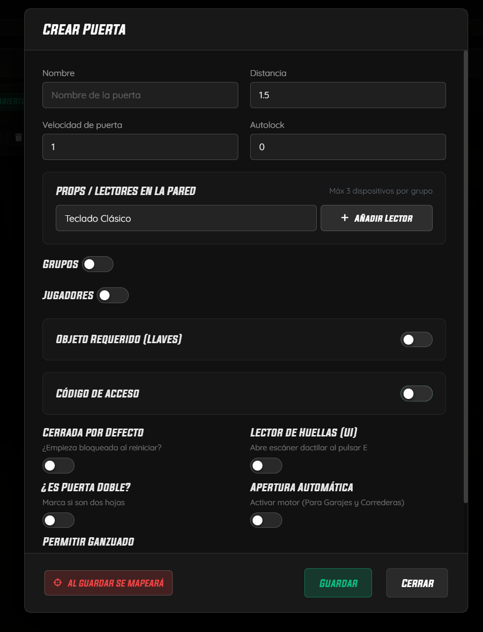 [ QBCore | ESX | QBox ] Rarx Doors