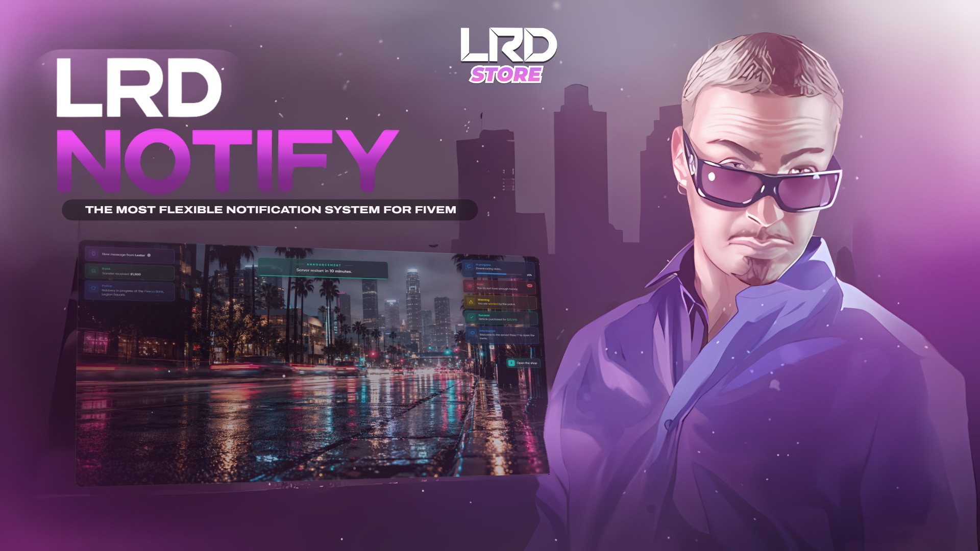 LRD NOTIFY V2 — Advanced Notification & Progress System