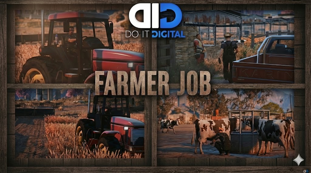 DoItDigital Farmer – Advanced Farming Job System