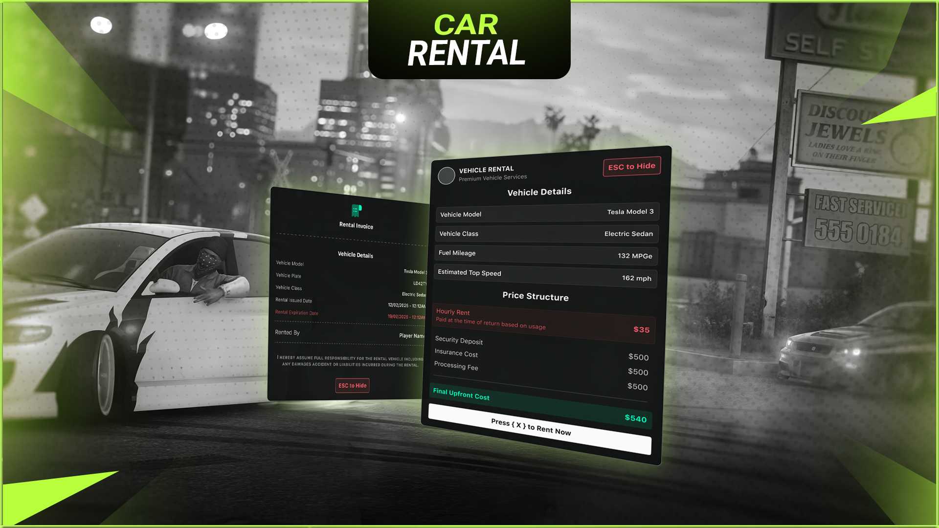Rentals