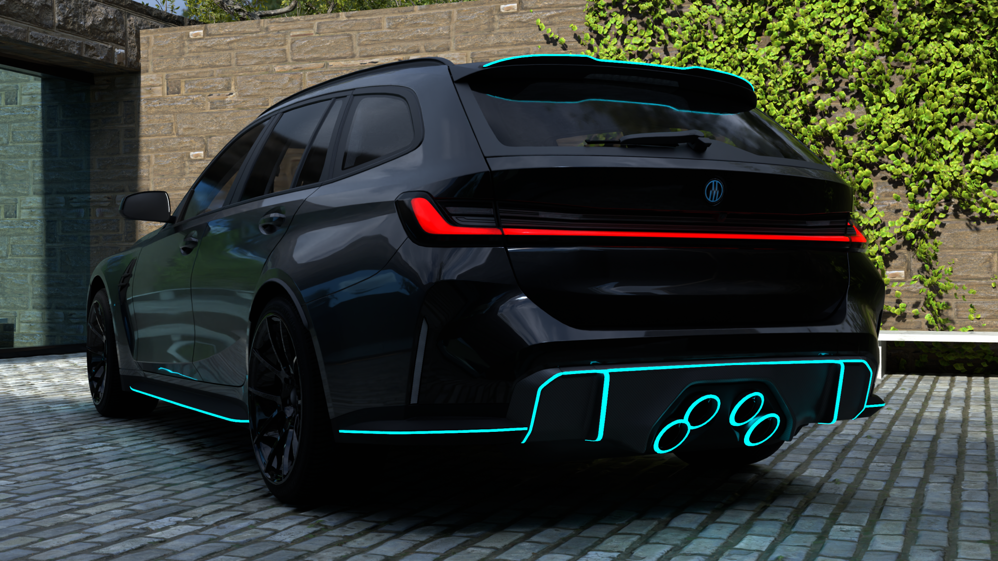 Übermacht Striker Touring Animated Lights view 2