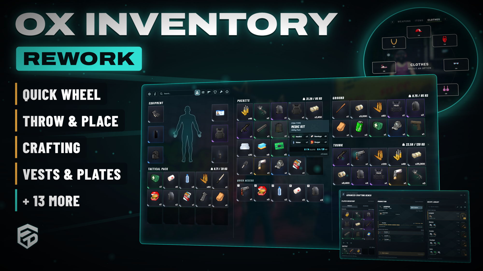 OX Inventory Rework