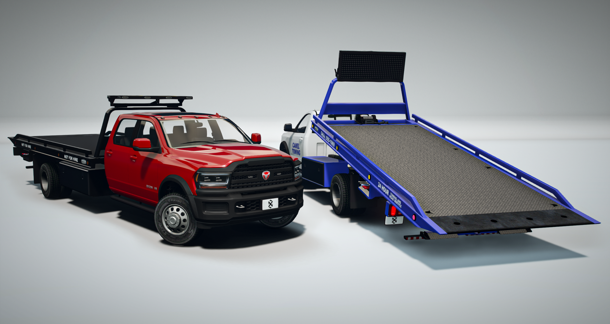 Rollback Tow Truck Bundle