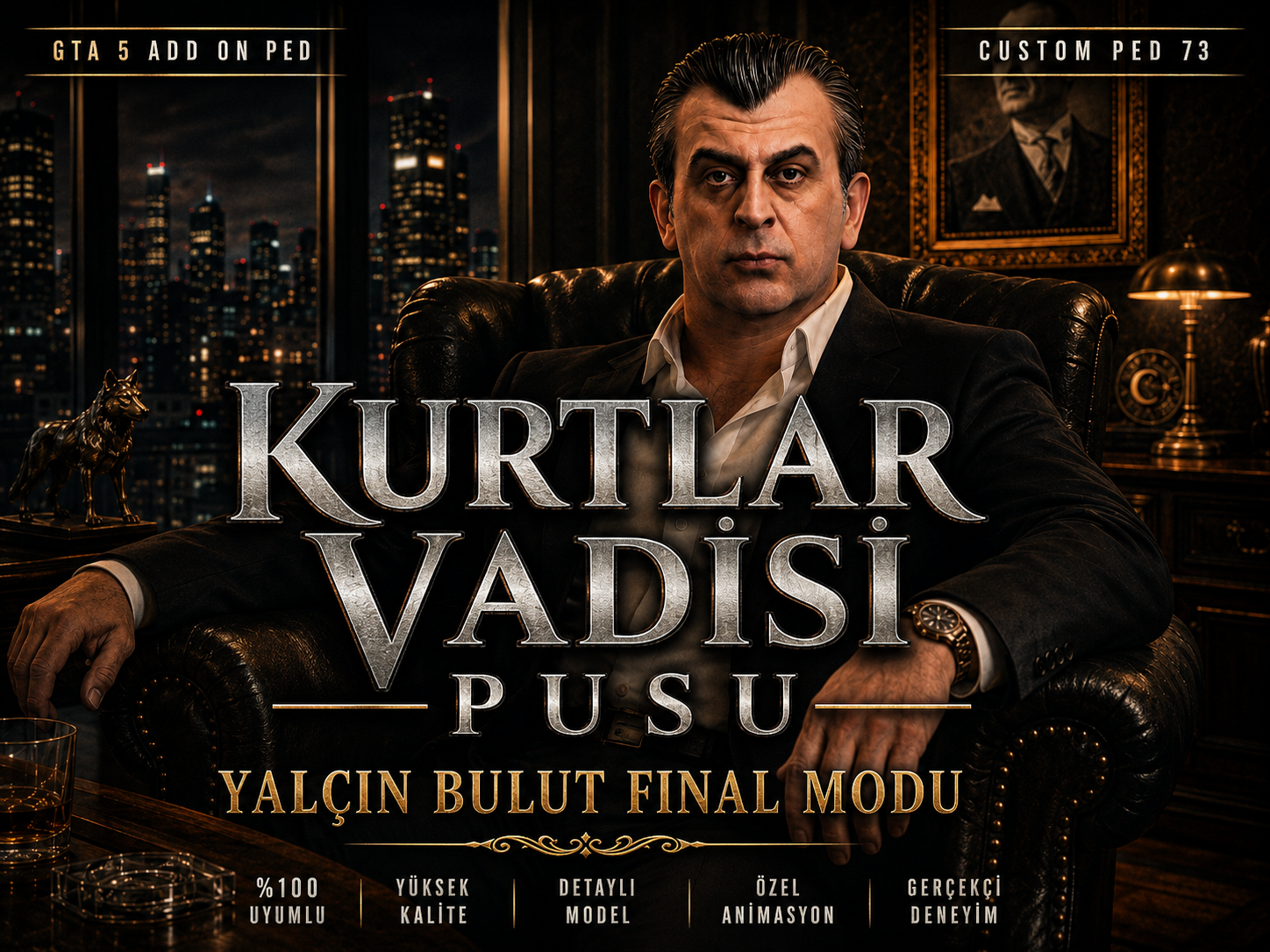 Kurtlar Vadisi Pusu - Yalçın Bulut | FiveM Custom Ped 73